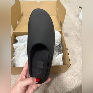 lululemon athletica Men's Matte Black Slip-Ons